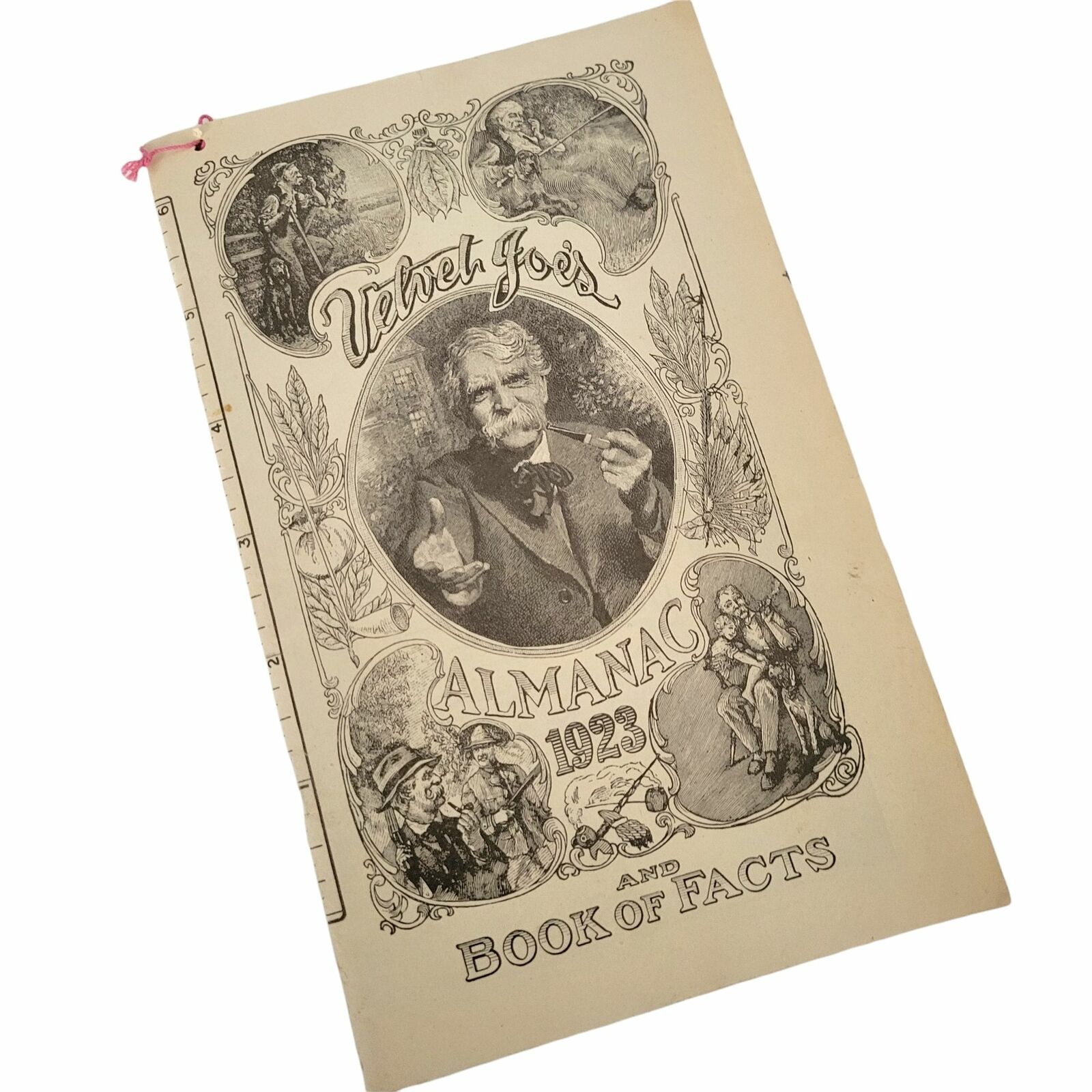 Velvet Joe\'s 1923 Almanac A Book of Facts Liggett & Meyers Tobacco Co Vintage