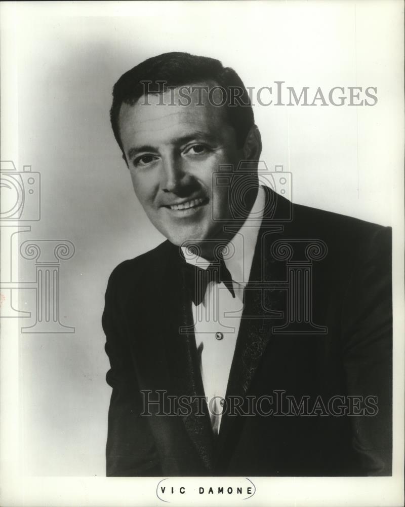 1970 Press Photo Vic Damone, Actor - mjx21254