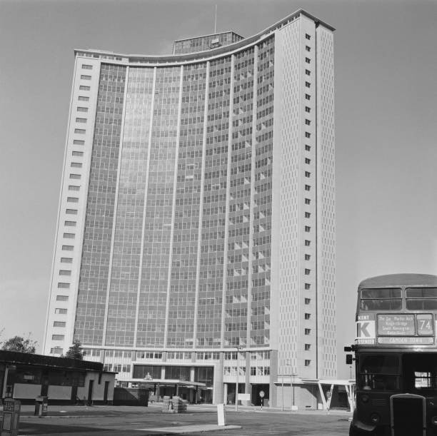 The Empress State Building in West Brompton London 1964 OLD PHOTO