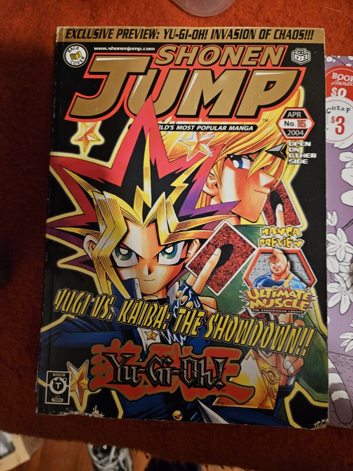 Shonen Jump #16 APR 2004 Yugioh