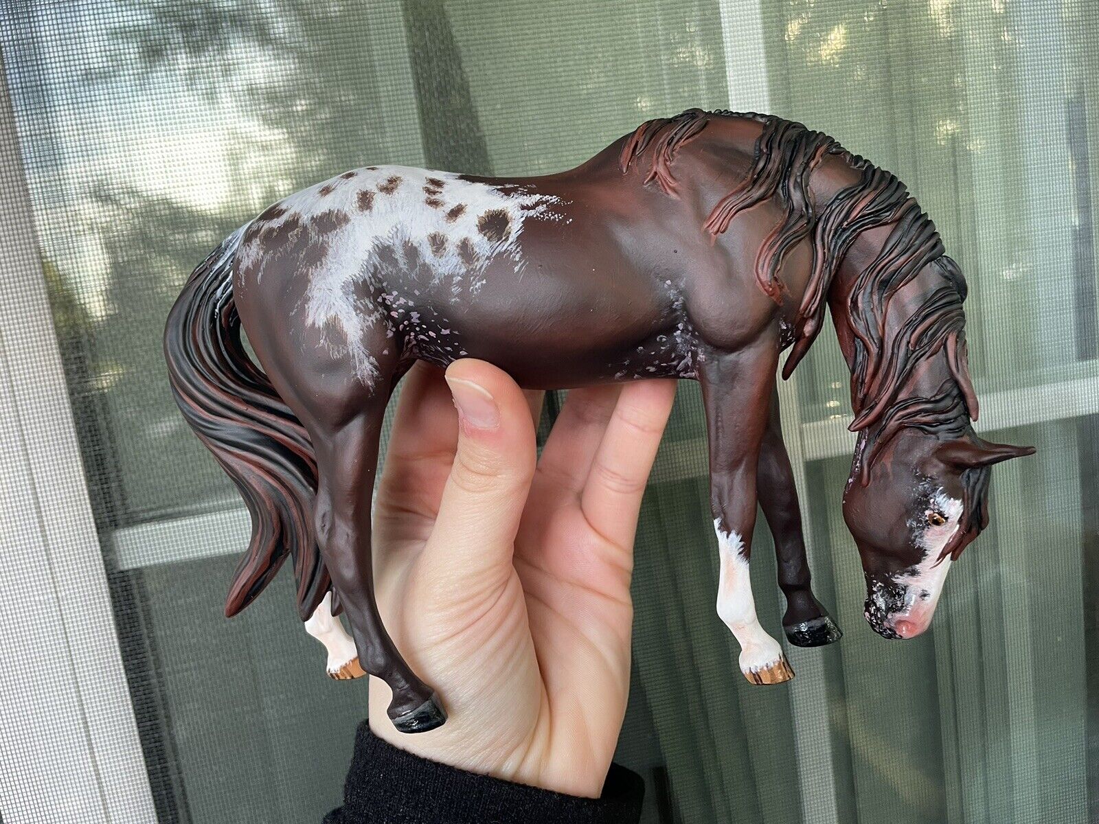 CM OOAK Custom Breyer Horse Drastic Resculpt “Huckleberry”