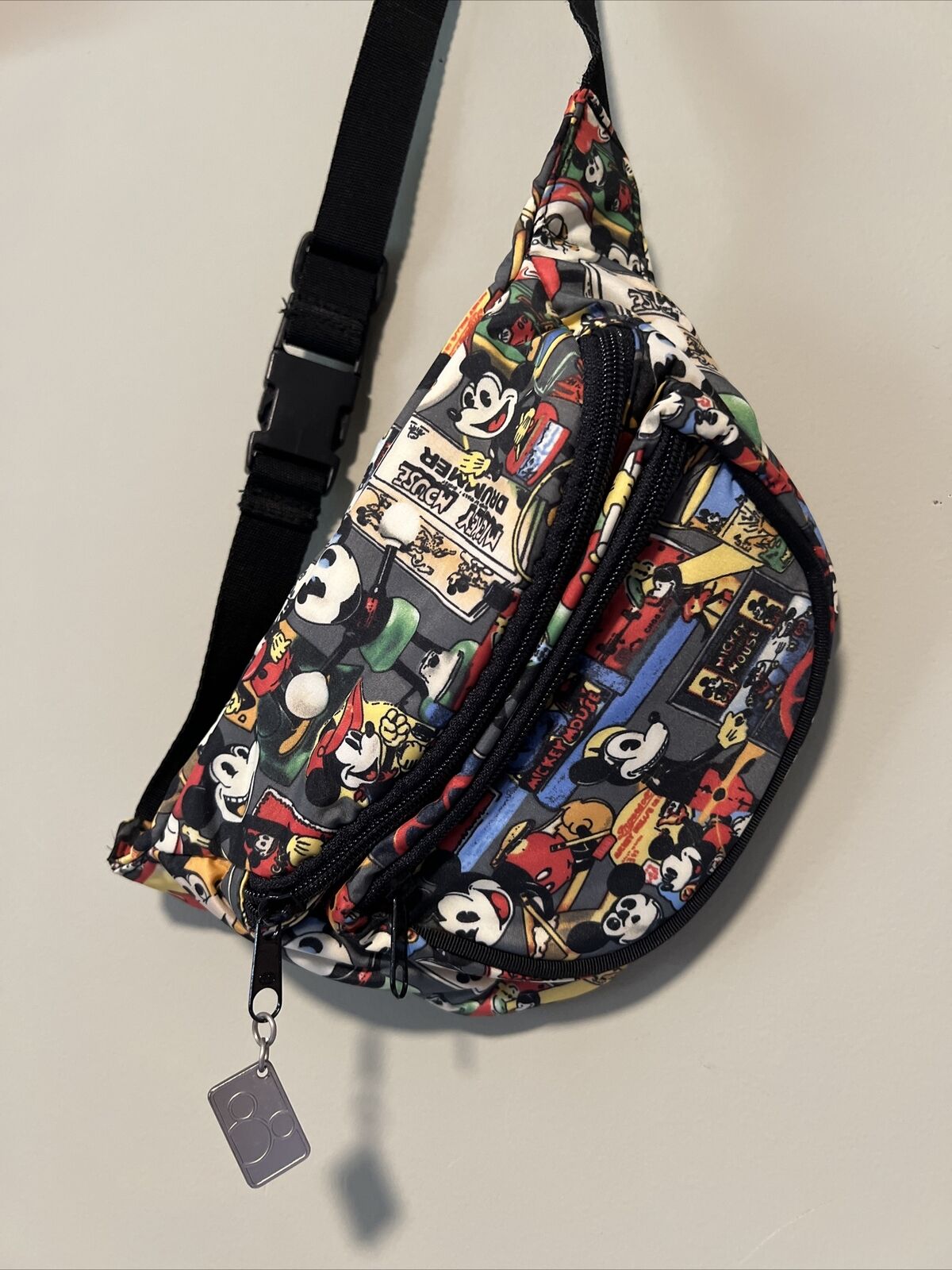 Vintage Nicole Miller Disney Mickey Mouse Fanny Pack