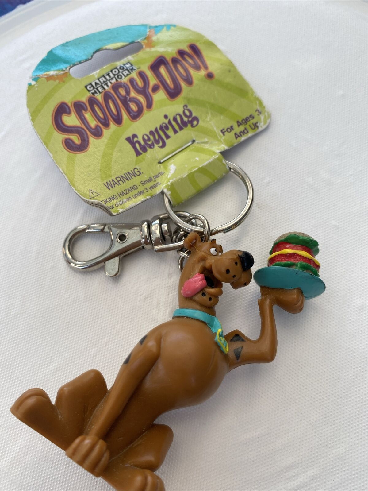 Vintage  Scooby-doo Keychain  Hamburger
