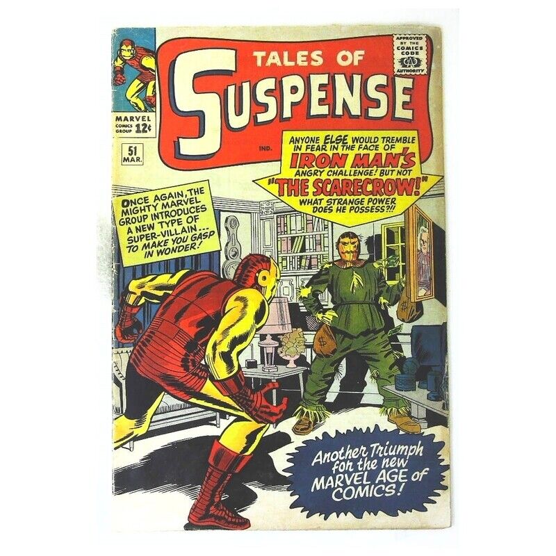 Tales of Suspense (1959 series) #51 in VG minus condition. Marvel comics [d]