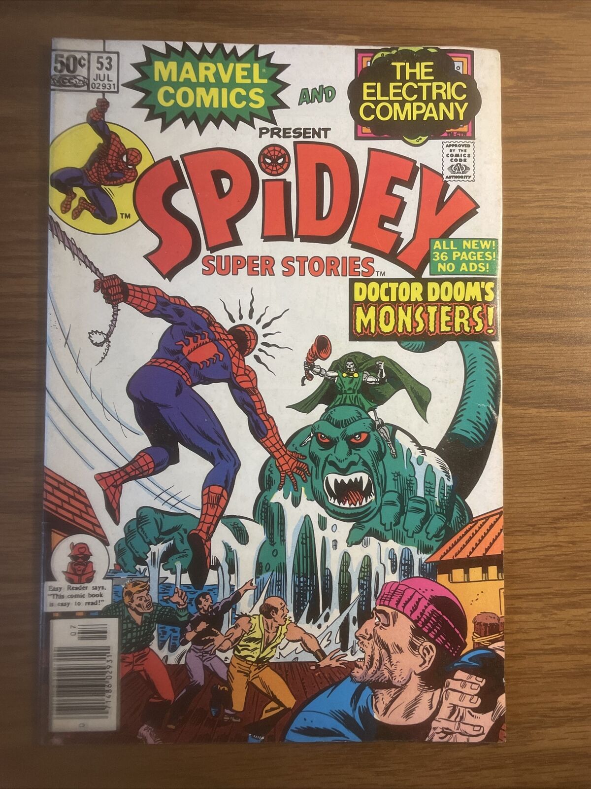 Spidey Super Stories 53 Doctor Doom Marvel Bronze Age 1981