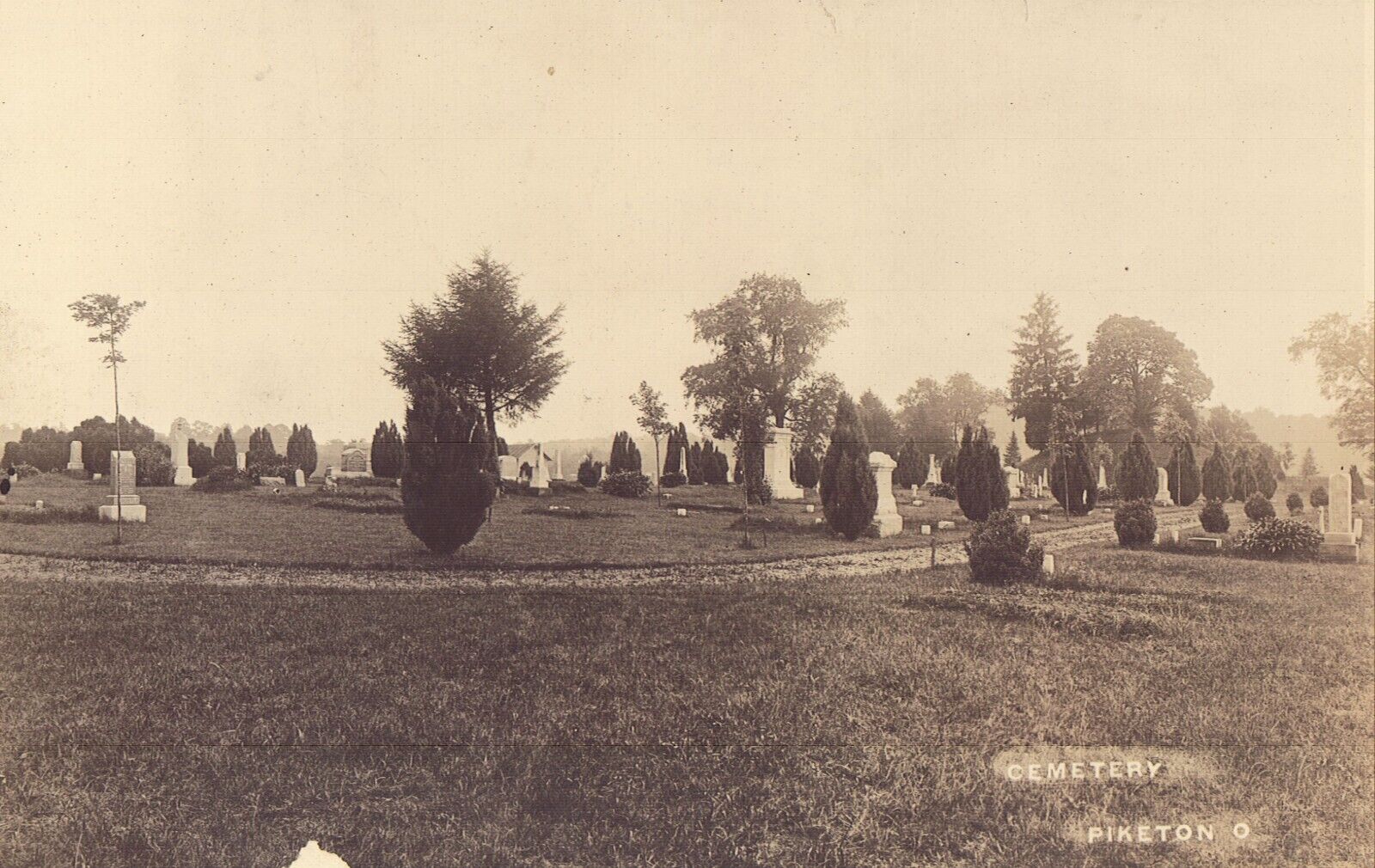 RPPC - Cemetery - Piketon, Ohio 1909
