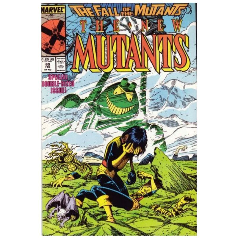 New Mutants (1983 series) #60 in Near Mint minus condition. Marvel comics [i\'