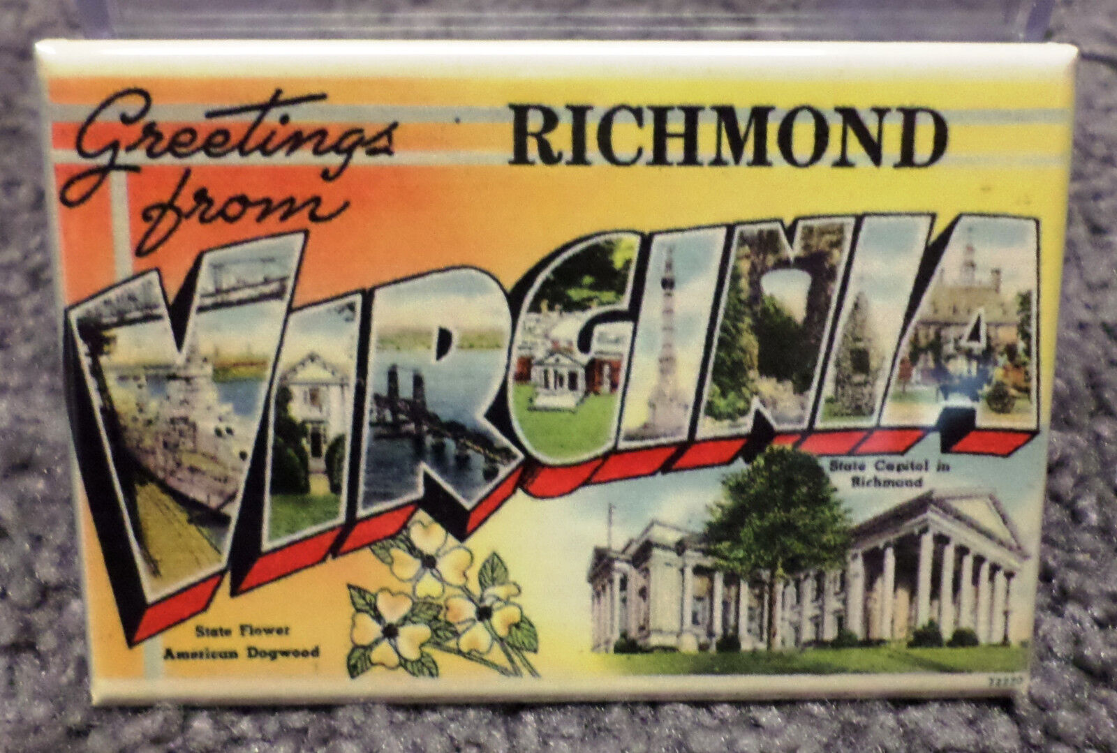 Greetings From Richmond Virginia Vintage Card 2\