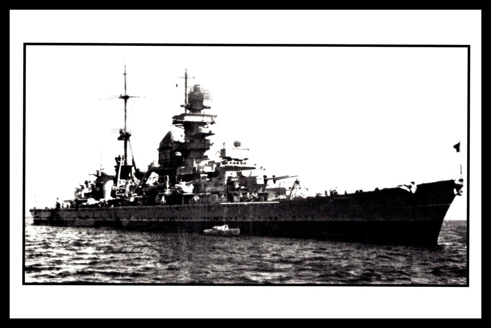 Postcard USS Prinz Eugen IX-300