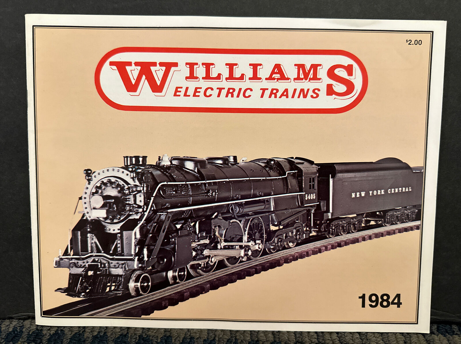 1984 Williams Electric Train Brochure/Booklet Magazine (B11)