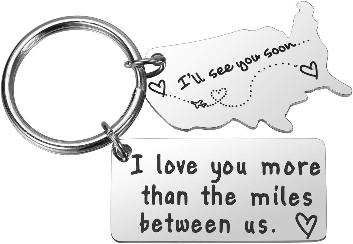 I Love You More than the Miles between Us Long Distance, 1 Pack, Size No Size