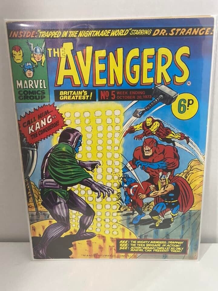 35766: Marvel Comics AVENGERS #5 VF Grade