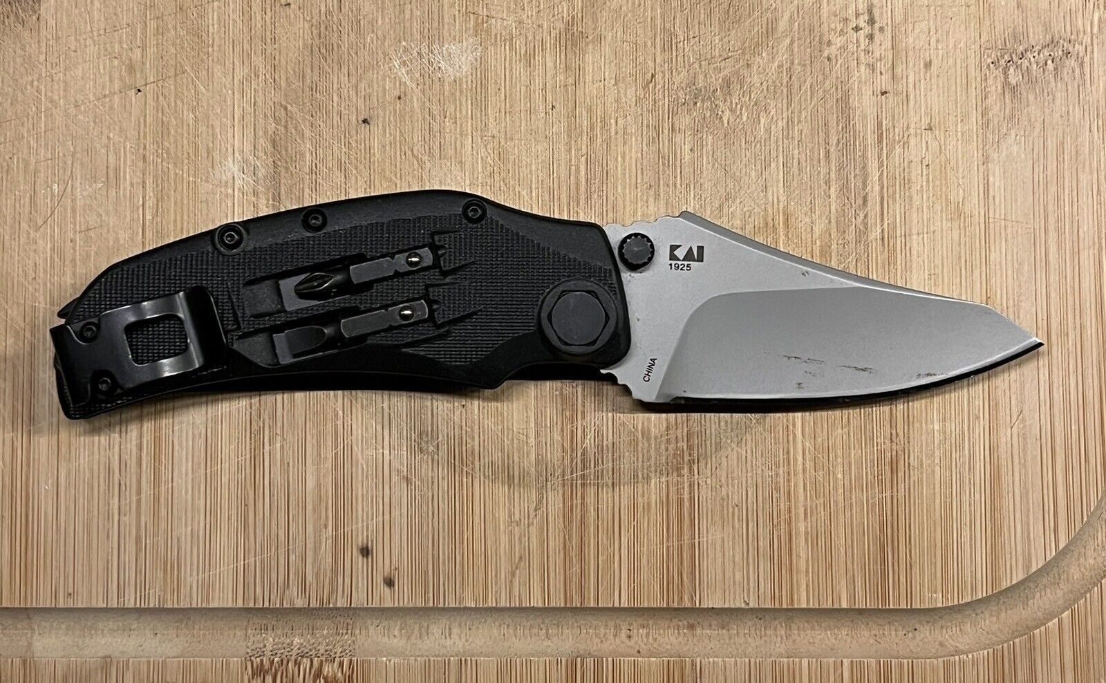 KERSHAW PAYLOAD Pocket Knife Bit Driver