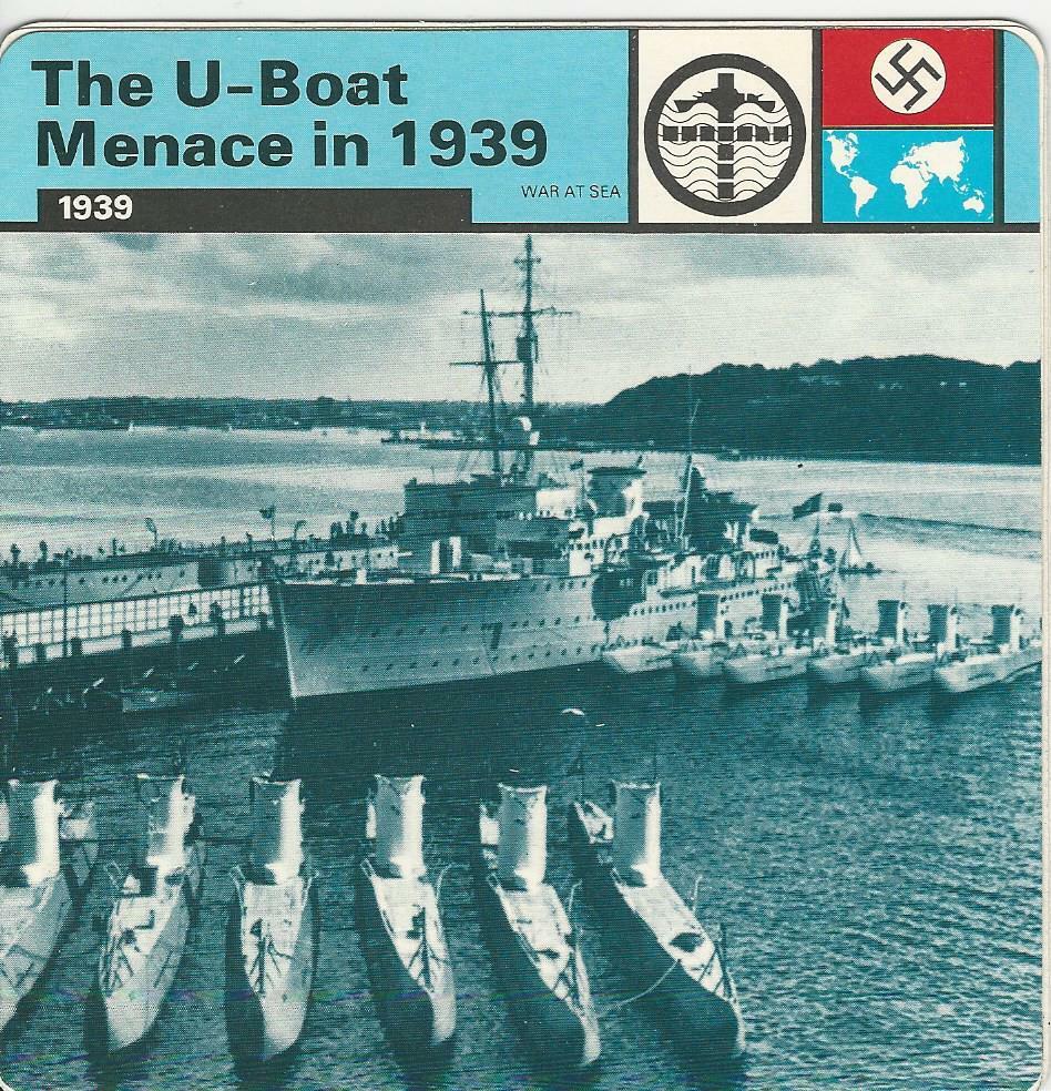 1977 Edito-Service, World War II, #06.09 The U-Boat Menace in 1939