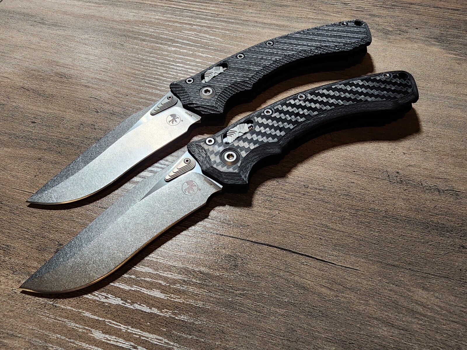 Microtech Amphibian Ramlock 2x2 Carbon Fiber Scale Options (Knife NOT INCLUDED) 
