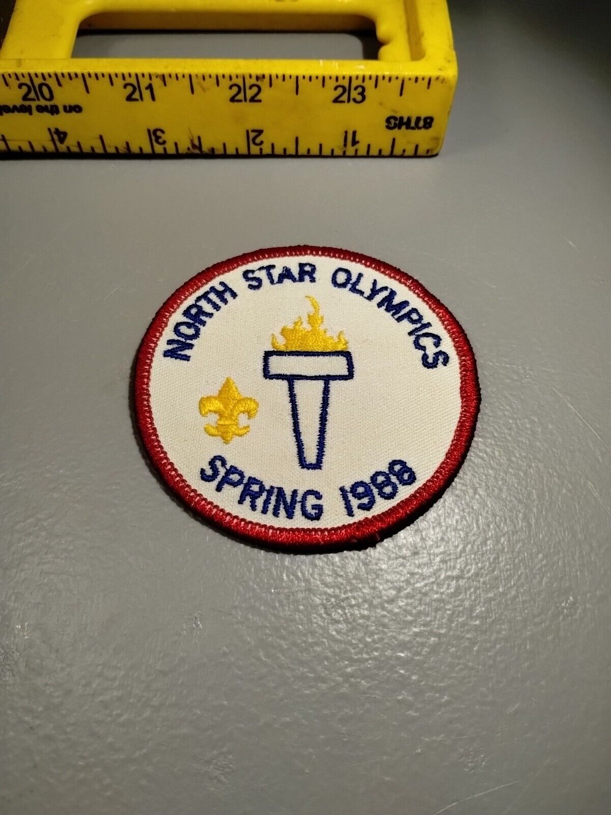 Vintage Spring 1988 North Star Olympics Patch VG+ (A4)