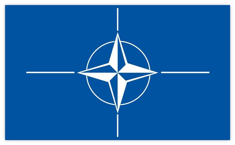 NATO flag sticker decal 5