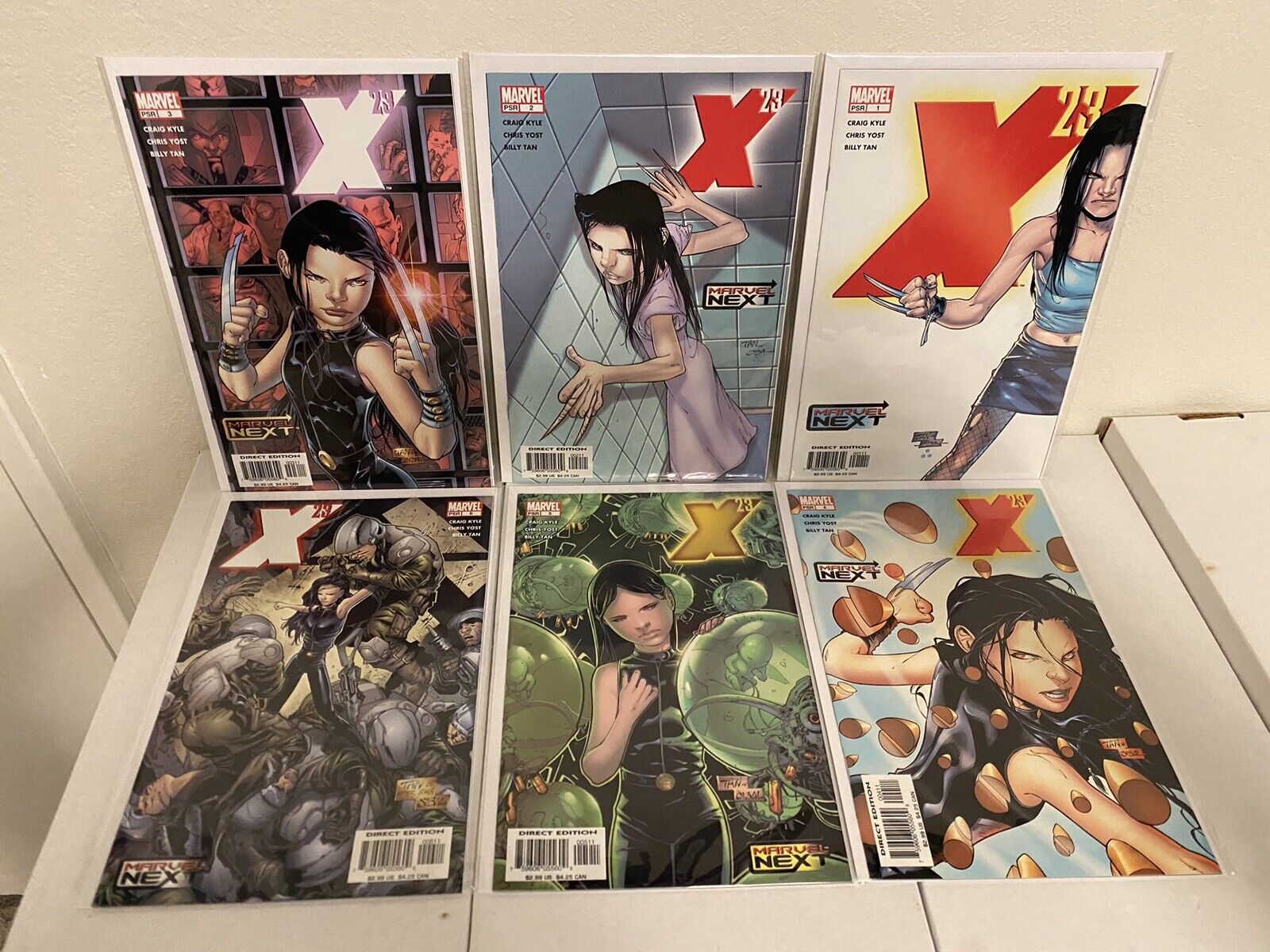 X-23 Vol 1 #1-6 NM/M Complete 1st Solo Series Sarah Kinney Marvel Comics 2005