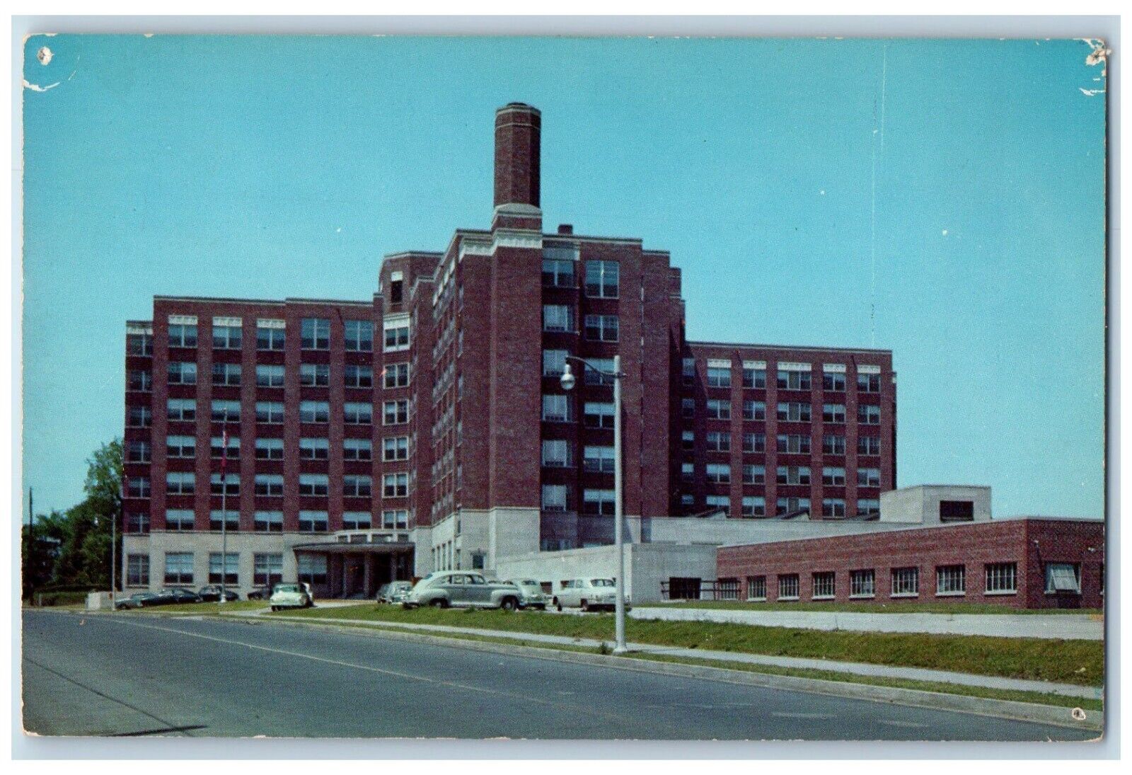 c1960 West Tennessee Tuberculosis Hospital Building Memphis Tennessee Postcard