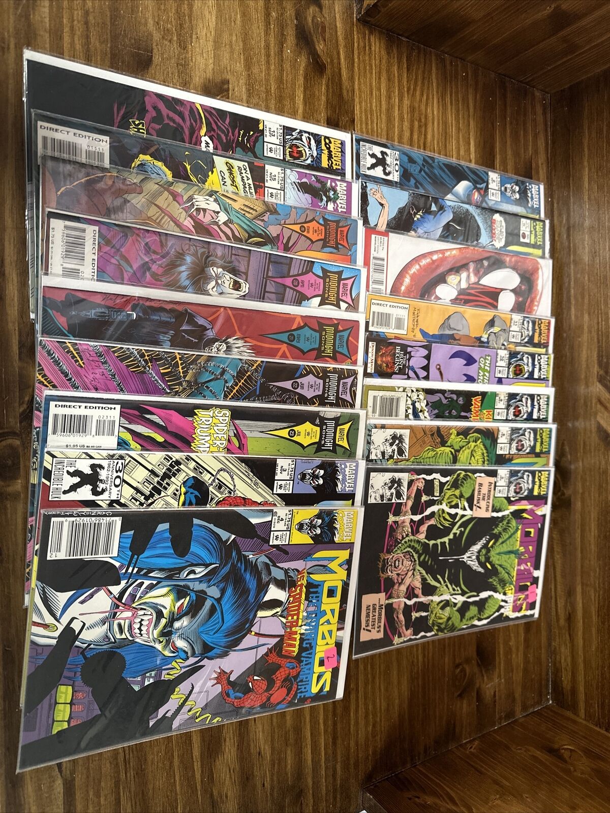 MORBIUS Lot of 17 Marvel Comic Books