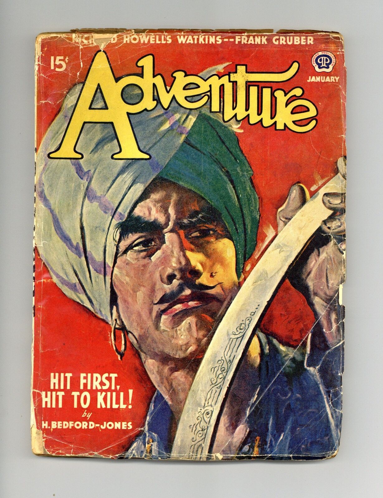 Adventure Pulp/Magazine Jan 1941 Vol. 104 #3 GD 2.0 Low Grade