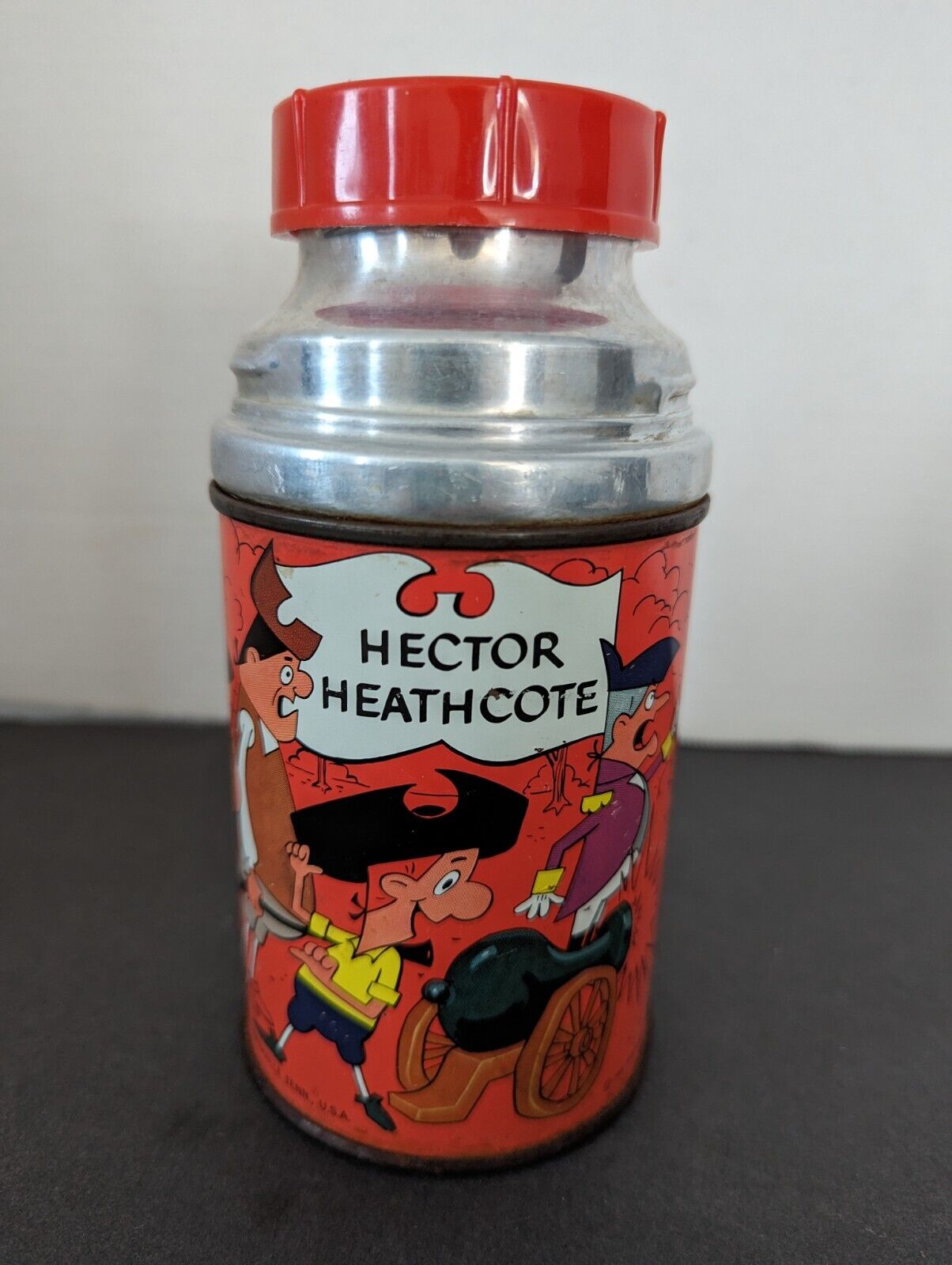 Vintage Hector Heathcote Aladdin Terrytoons Half Pint 1964 Thermos 