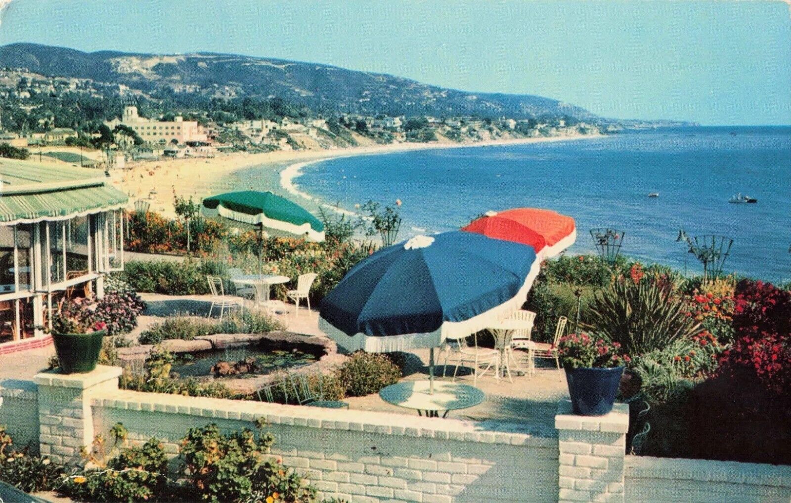 The Victor Hugo Inn - Laguna Beach California CA - PM 1969 Postcard