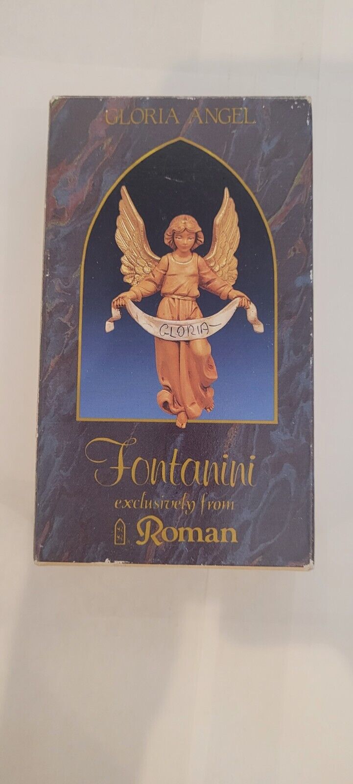 VTG Fontanini Nativity Figure Gloria Angel Depose Italy W Box 1983 #52517 Roman