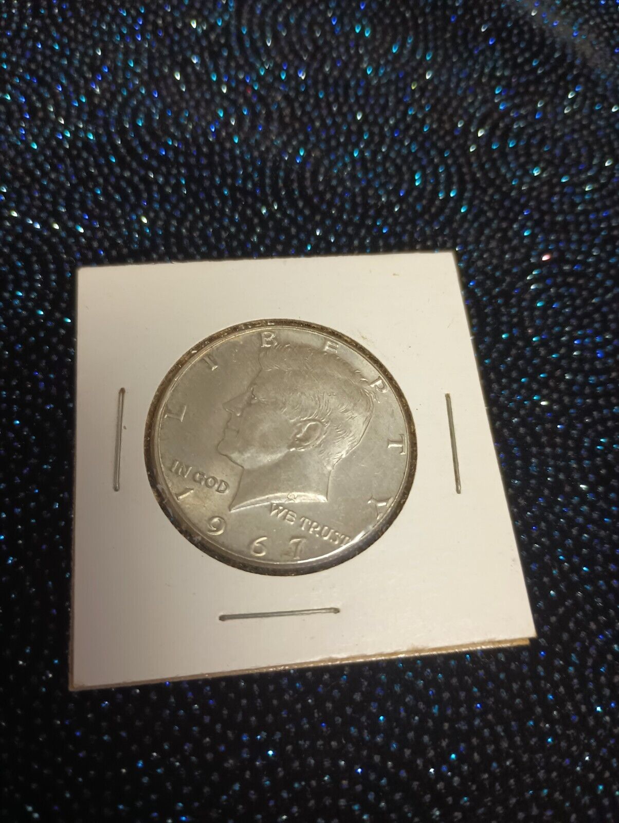 Kennedy Half Dollar 1967 Replacement for Johnson Products Magic Coins