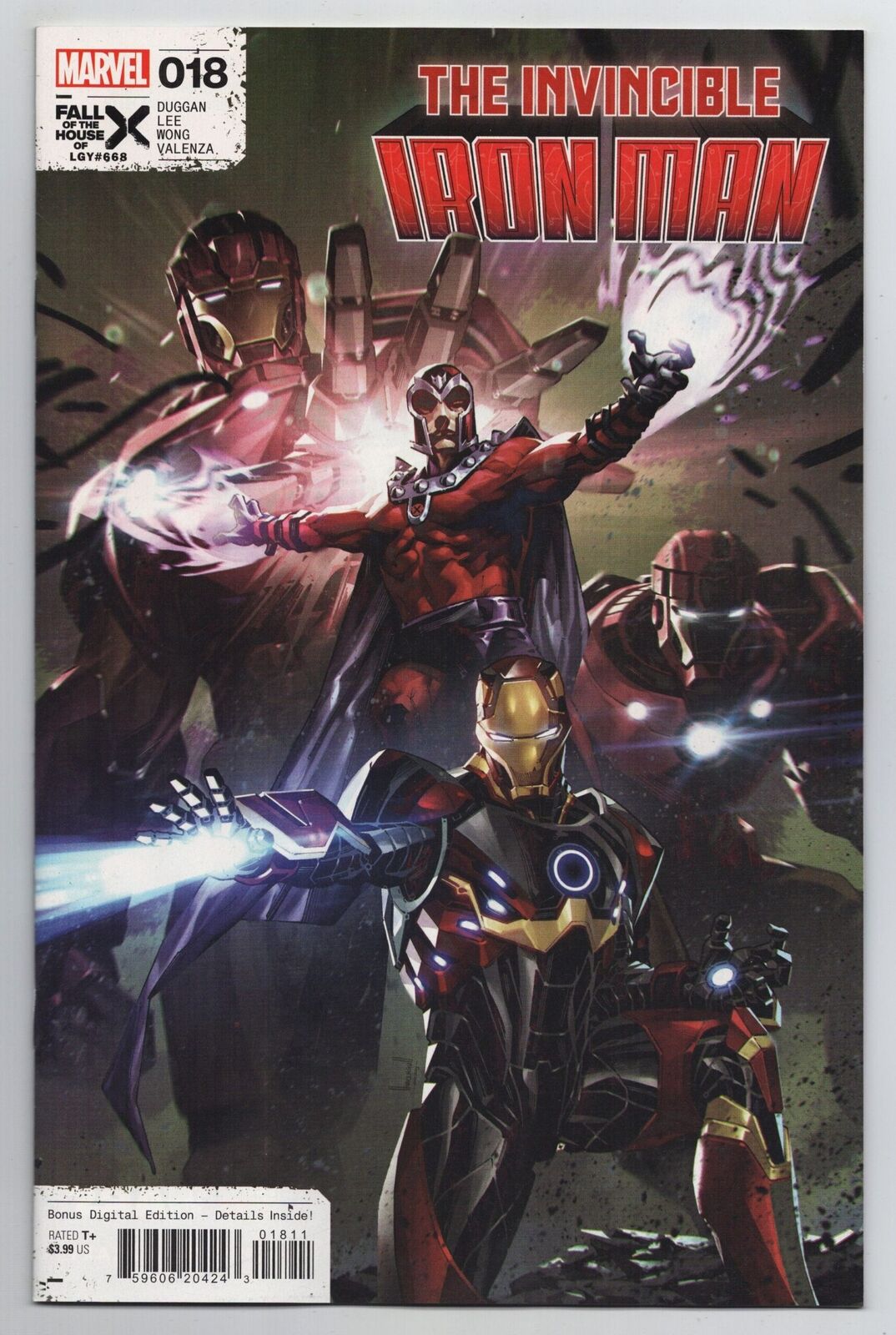 Invincible Iron Man #18 Kael Ngu Main Cvr (Marvel, 2024) NM