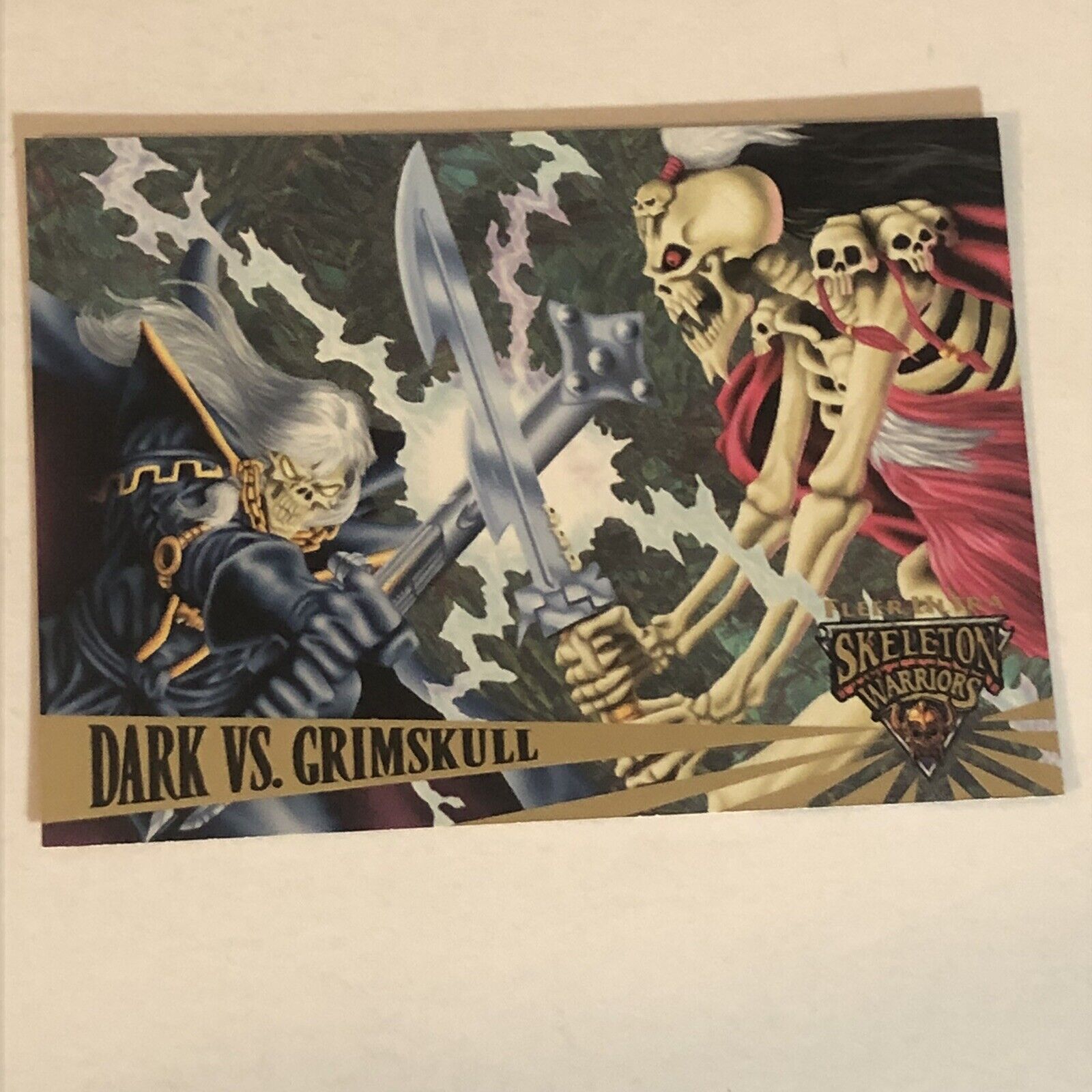 Skeleton Warriors Trading Card #78 Dark Vs Grimskull