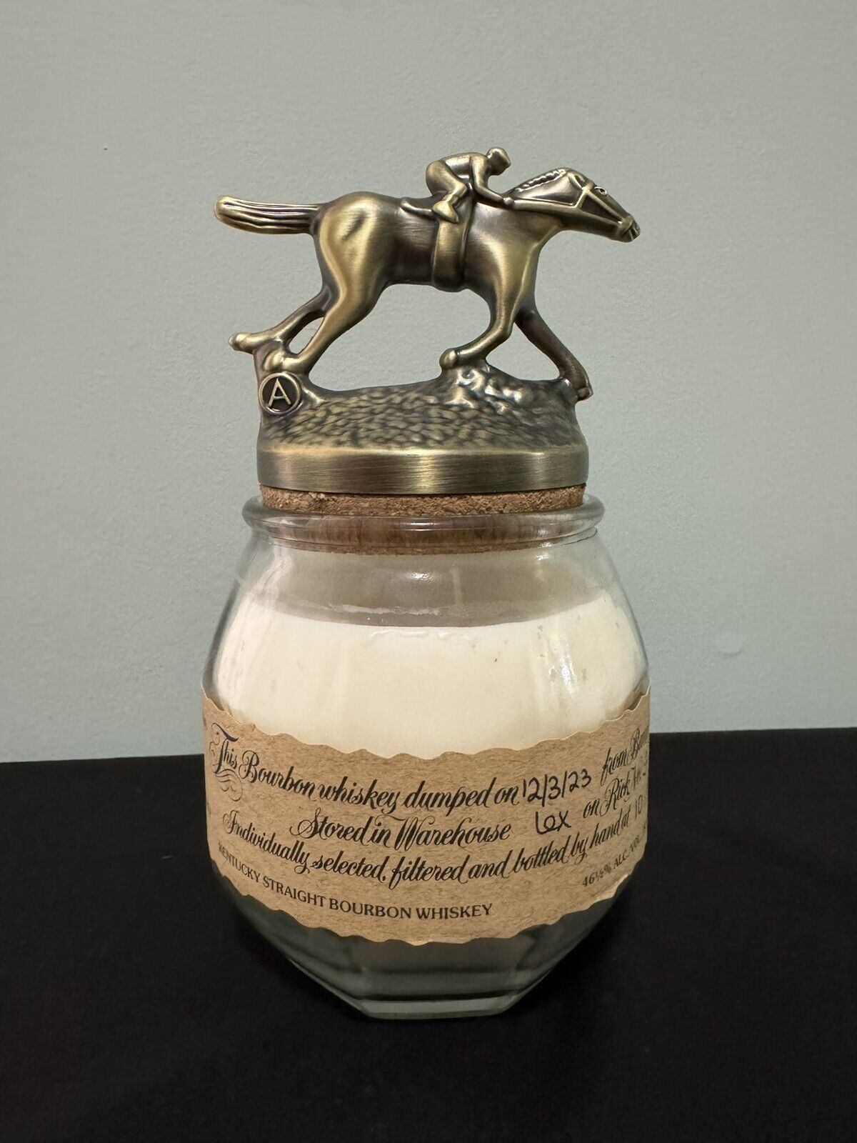 Blanton\'s Bourbon Horse Stopper Collectors Edition Candle Horse Style A New