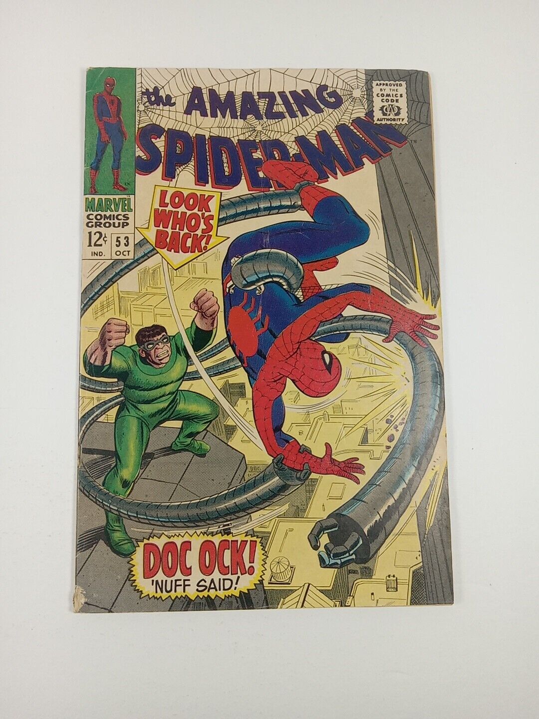 Amazing Spider-Man #53 (1967) Doctor Octopus Mid Grade Silver Age Marvel Comics