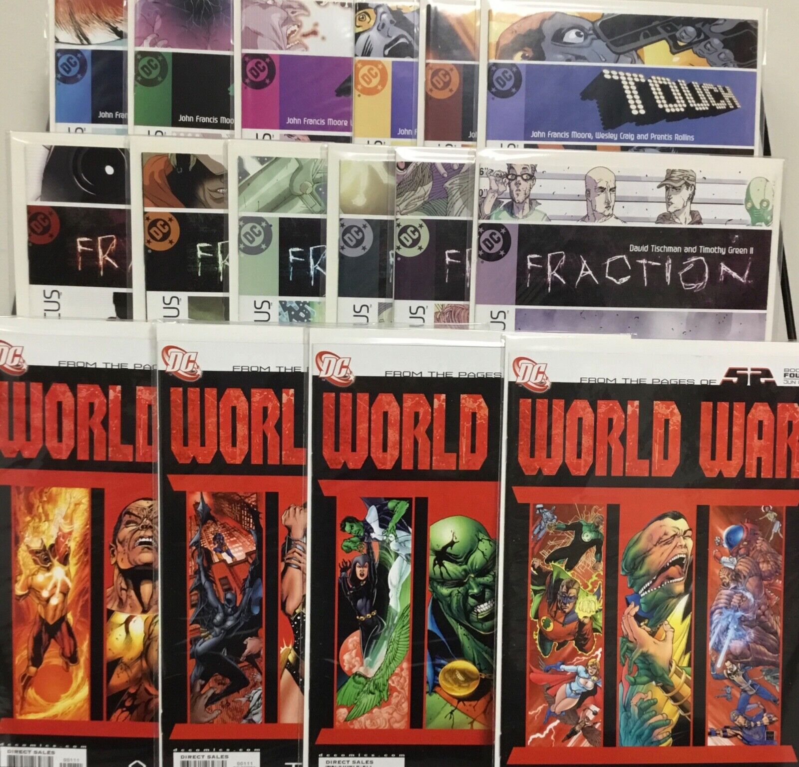 DC Comics Touch 1-6, Fraction 1-6, World War 1-4