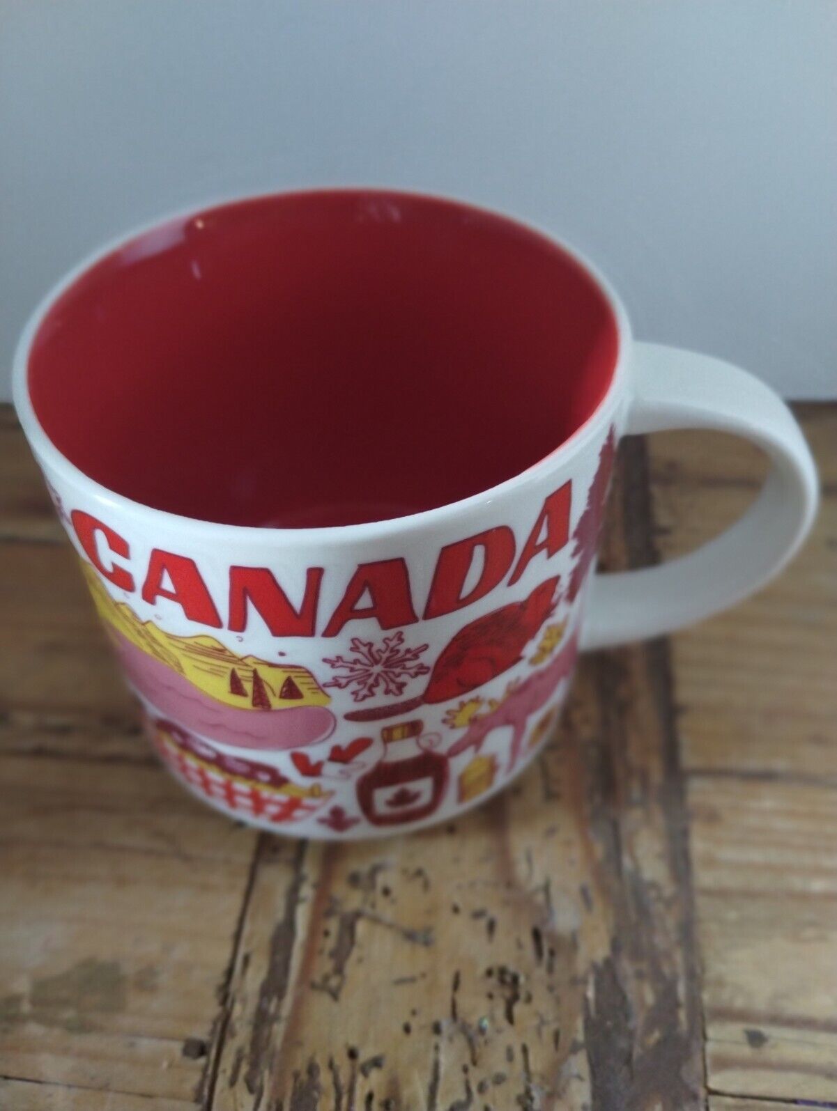 2017 STARBUCKS BEEN THERE COLLECTION, CANADA COFFEE MUG 14 OZ