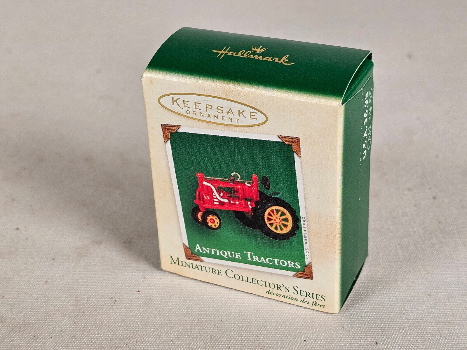Hallmark - Antique Tractors Series #6 - 2002 Miniature Keepsake Ornament