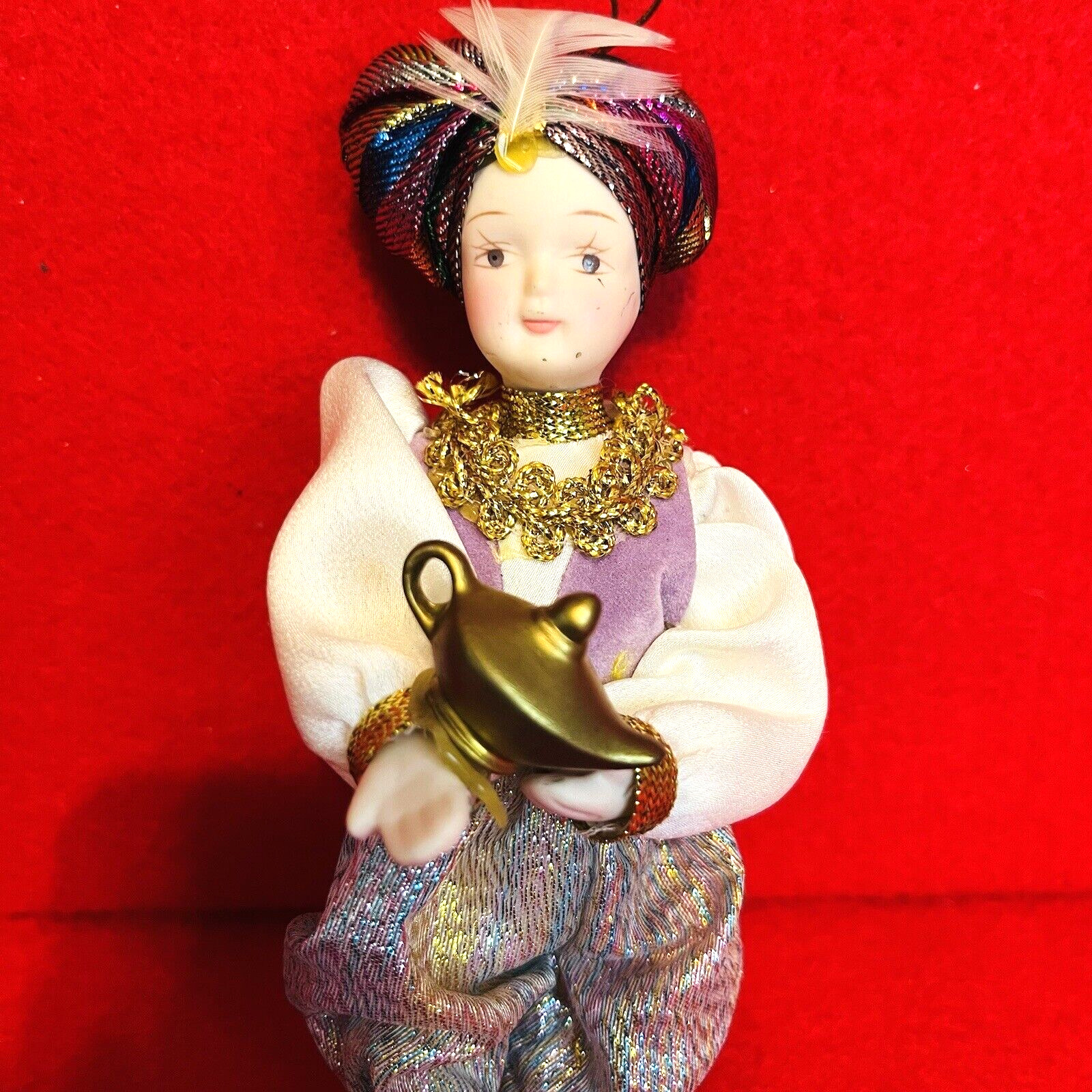 Genie with Lamp Doll / Figurine Kurt S. Adler Collectors Corner