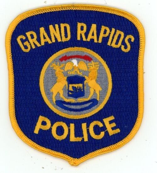 MICHIGAN MI GRAND RAPIDS POLICE NICE SHOULDER PATCH SHERIFF