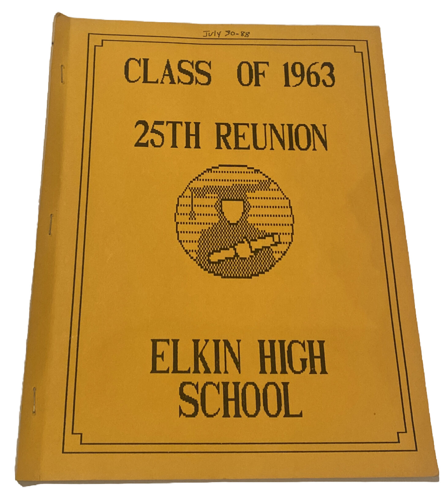 Vintage Class Of 1963 25th Reunion Elkin High School NC