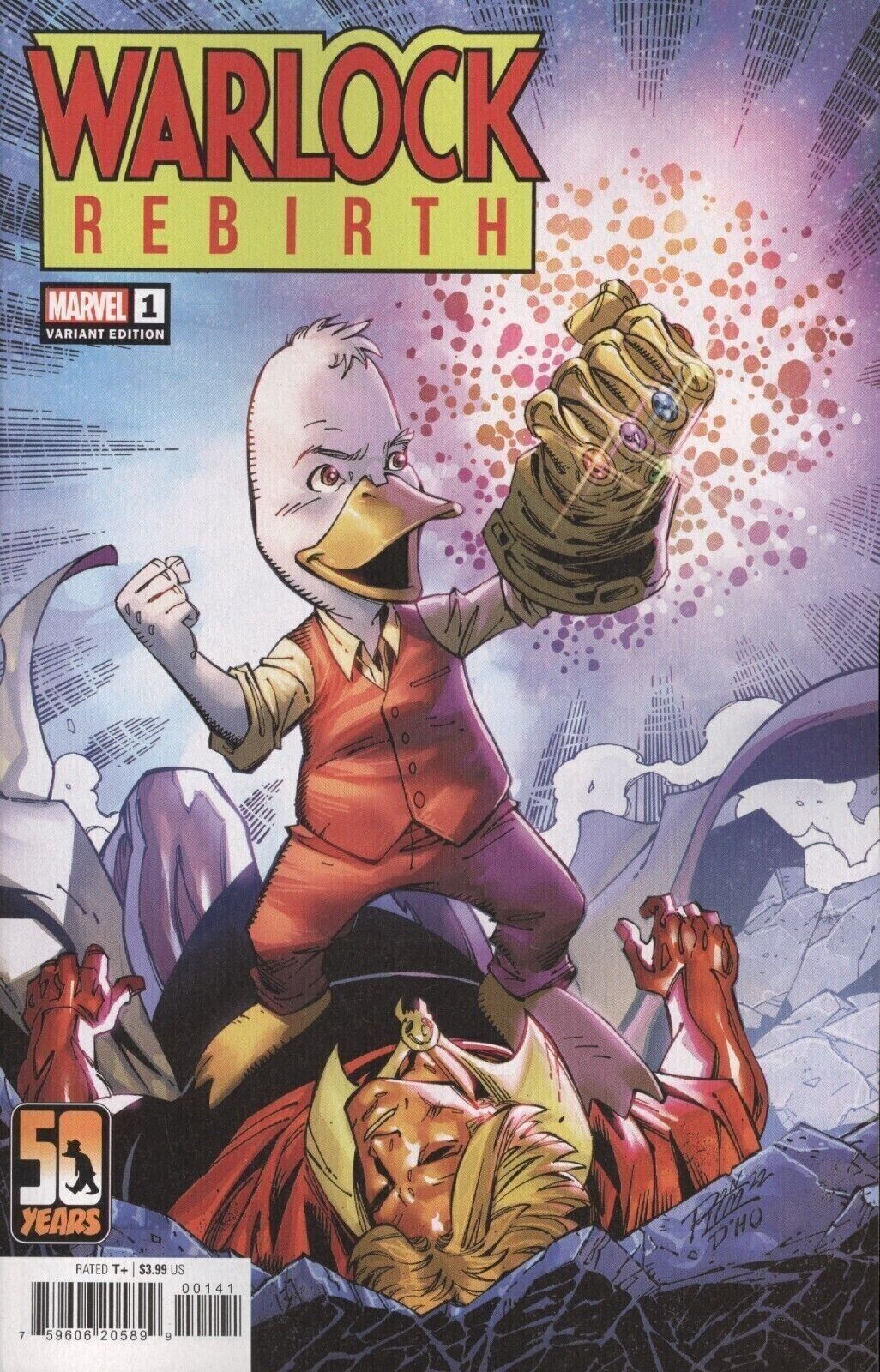 Warlock Rebirth #1 (of 5) Cover B Lim Howard the Duck Variant Marvel 2023 EB29