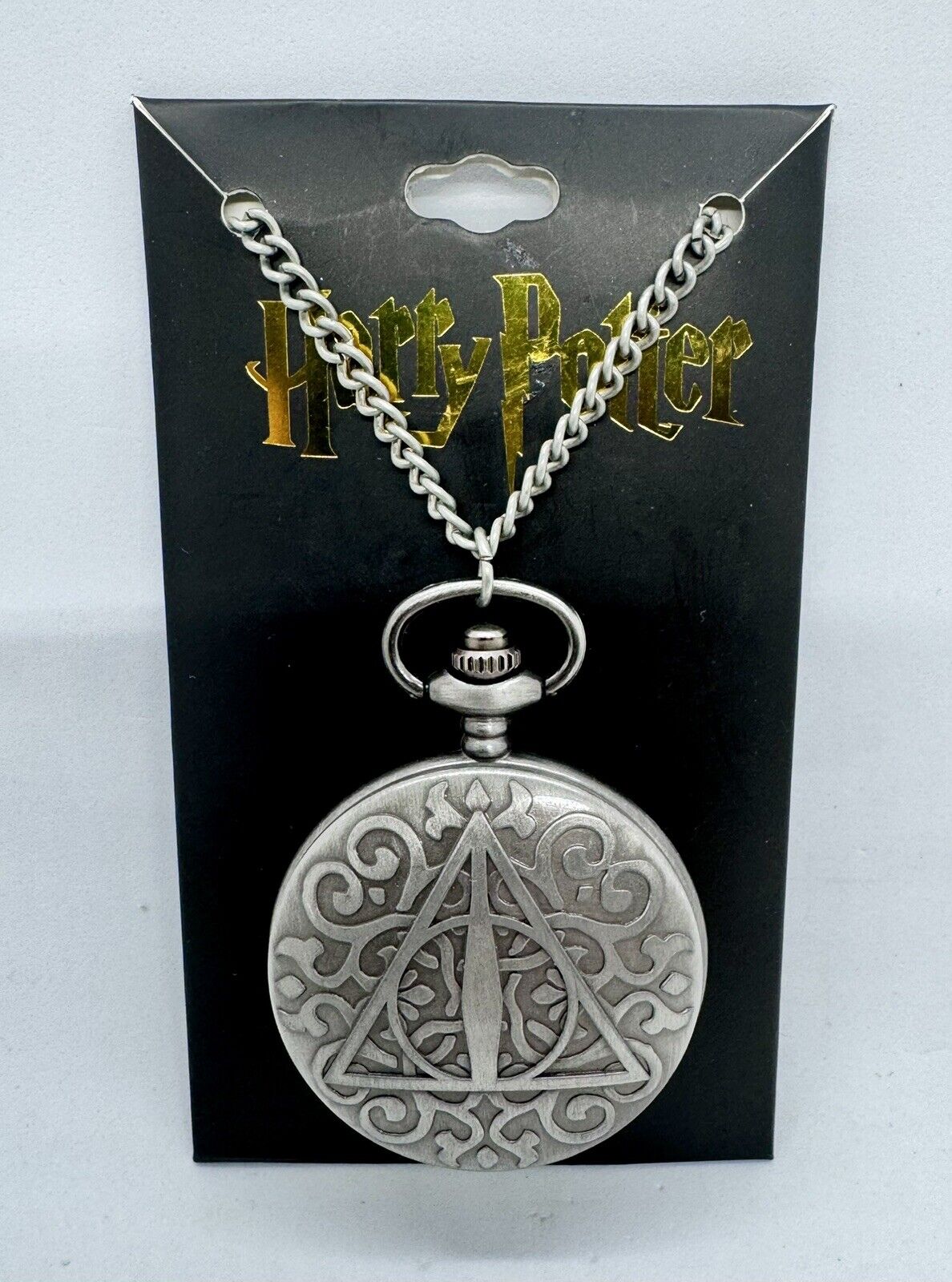 New Bioworld Lootcrate Harry Potter Deathly Hallows Pocket Watch