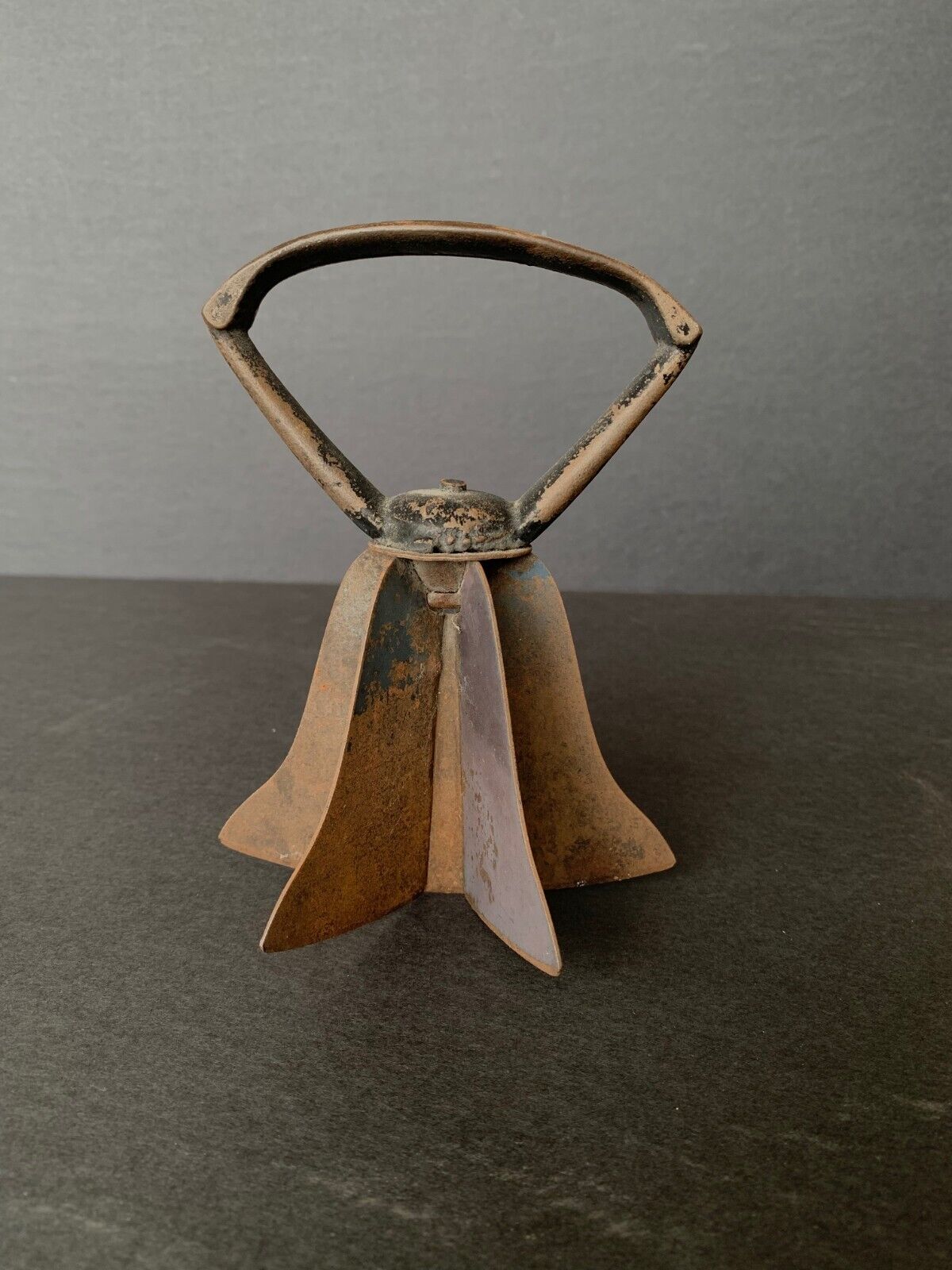 Antique metal food chopper pastry cutter tool Primitive