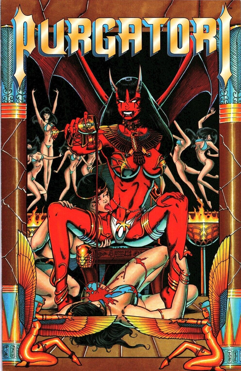 Chaos Comics Purgatori Prelude Comic Book #1 (1996) Horror High Grade/Unread