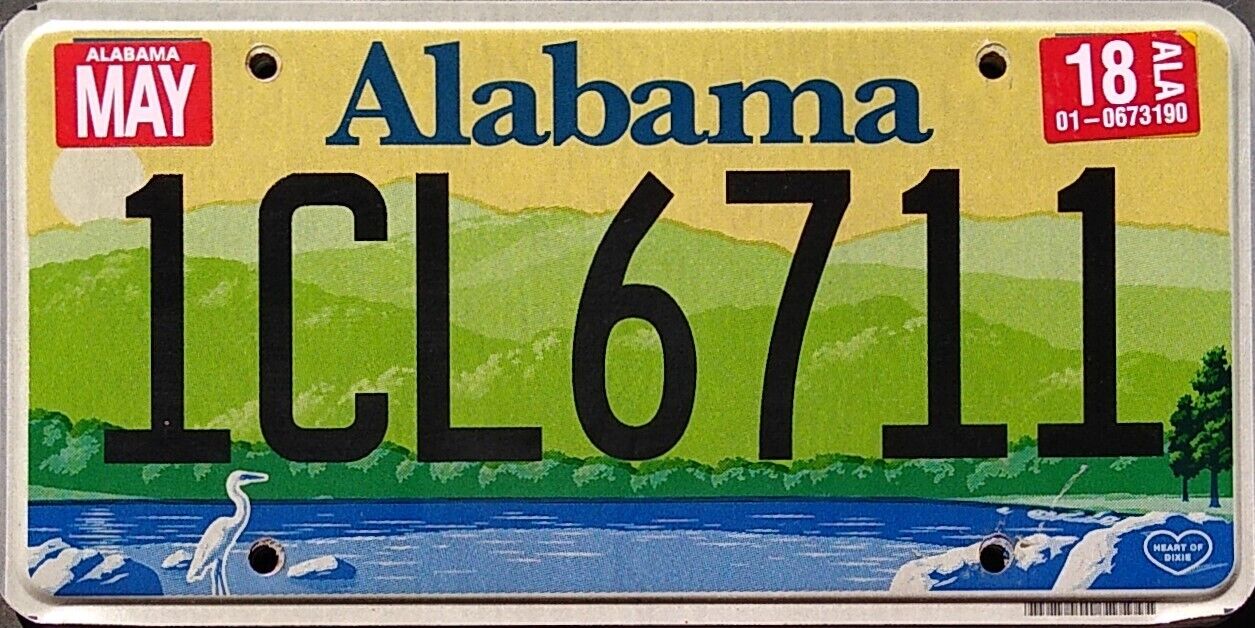 SINGLE Recent USA License Plate - You choose the state - $1 SHIPPING ANY AMOUNT