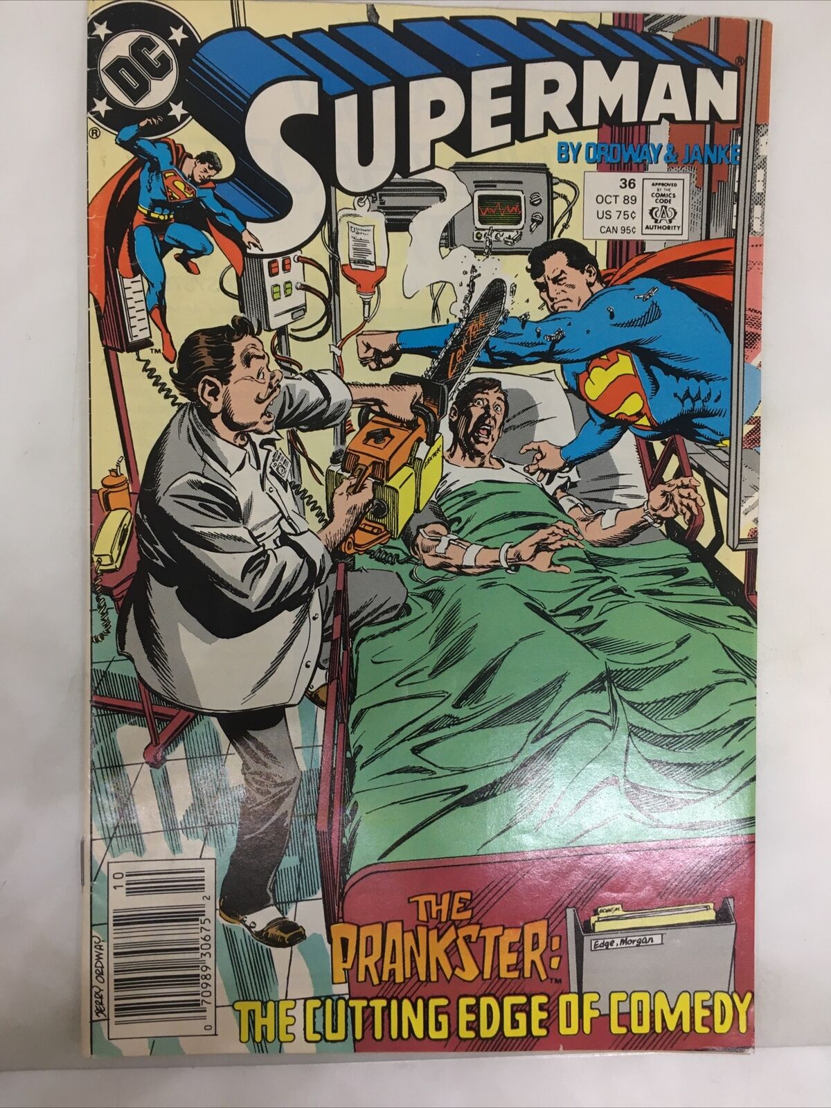 Superman Number 36 DC Comics October 1989