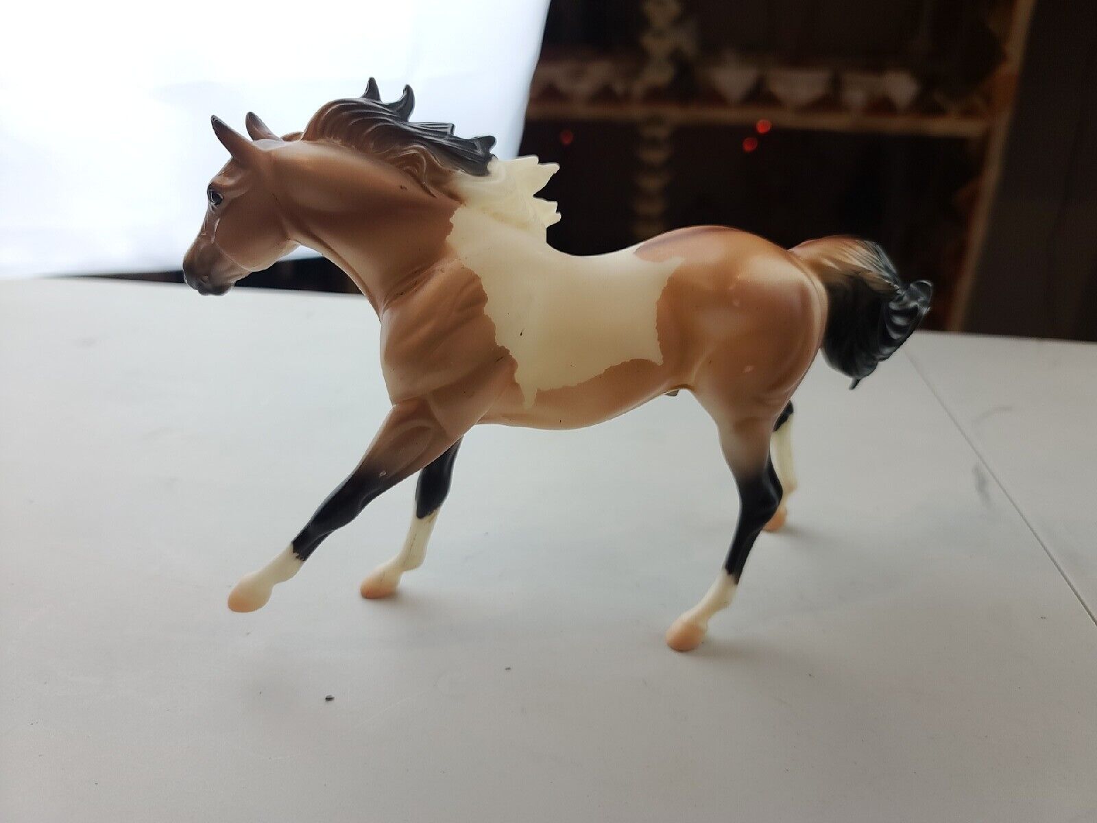 Breyer American Quarter Horse Stallion 940 Classics Collection Buckskin Paint