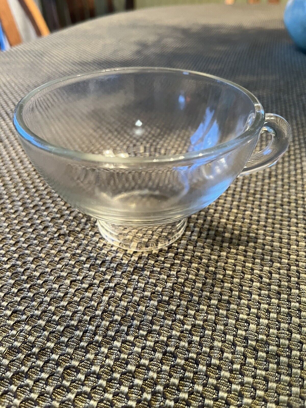 Vintage Clear Glass Canning Jar Funnel 