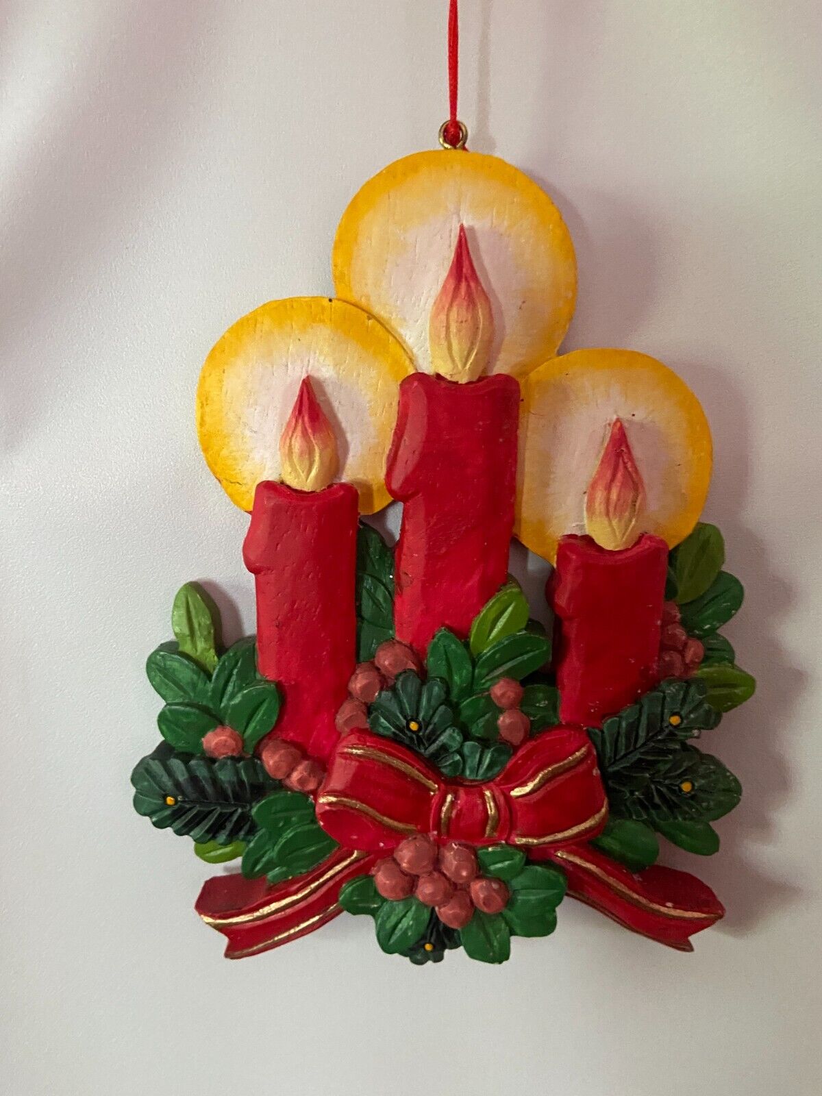Christmas Ornaments Kurt Adler Vintage Inspired Candles  Ornament