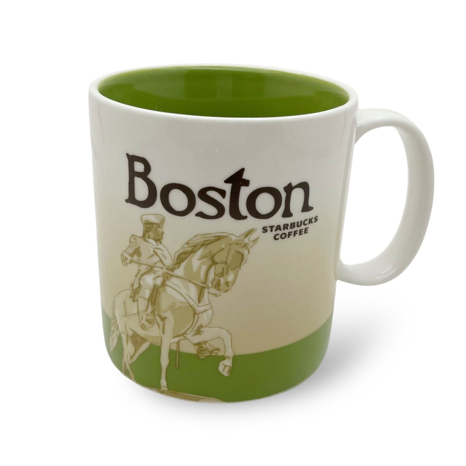 Starbucks Coffee Collector Series Boston Global Icon 16 Oz Mug Cup 2008
