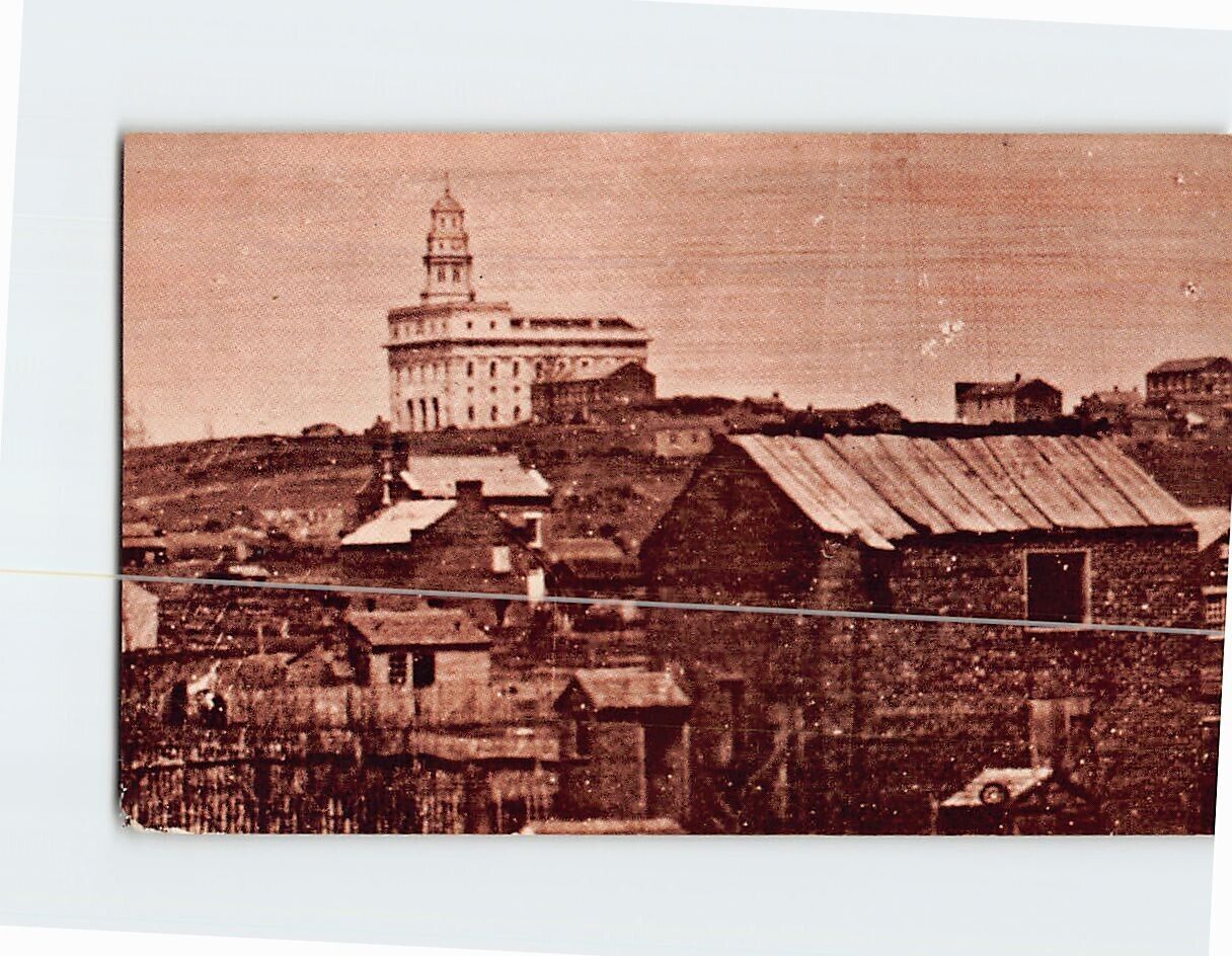 Postcard Nauvoo and its Temple 1846 Illinois USA